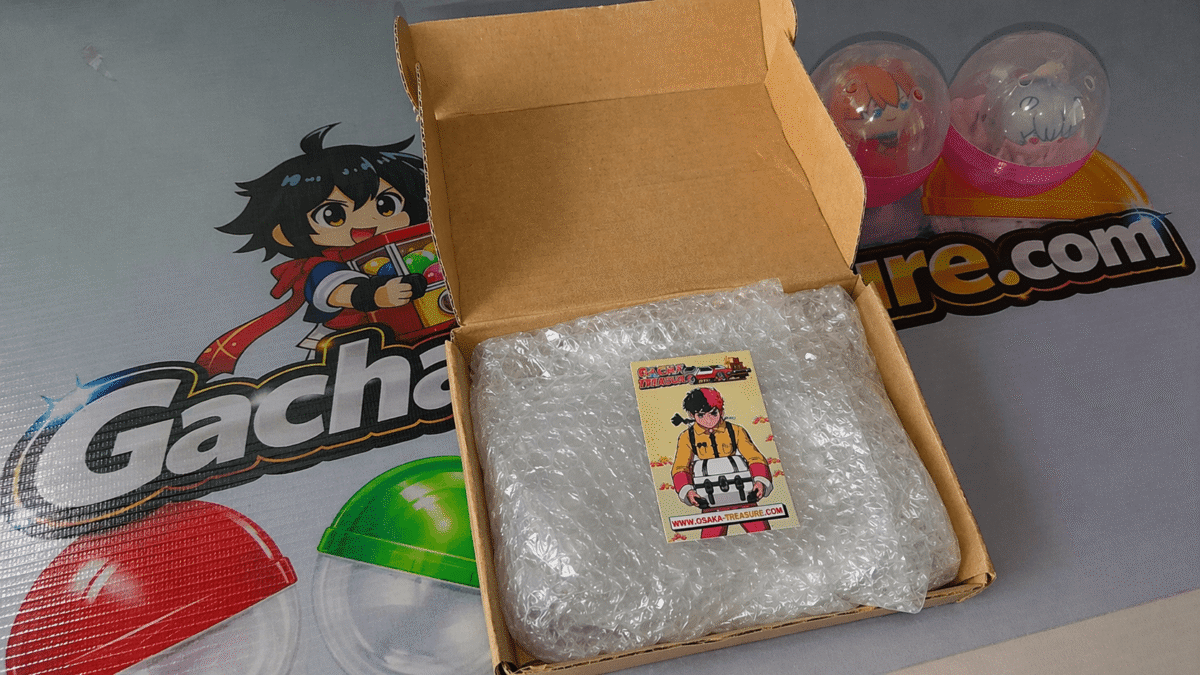 livraison gashapon france rapide colis figurine japon