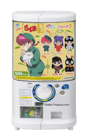 5 Peluches en chibi Gashapon Ranma 1/2 neuf made in Japon