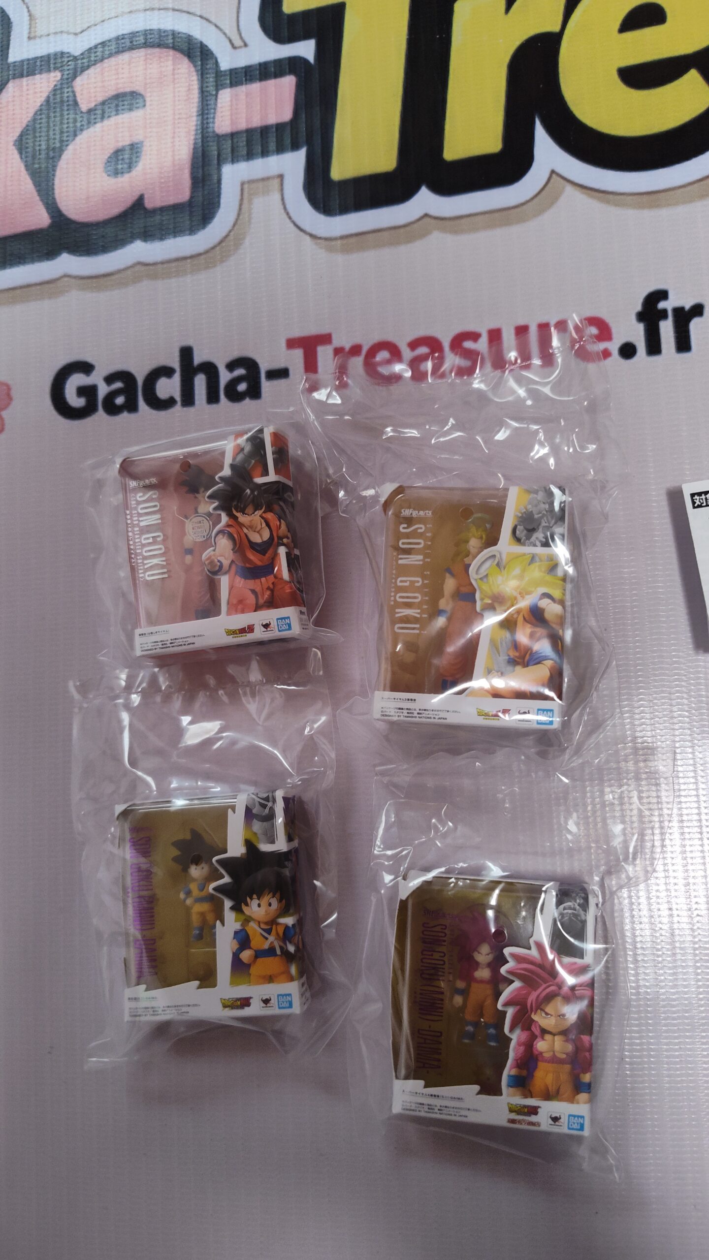 Full Set 4 s.h.Figuarts Miniature Collection 2 Dragon Ball Z Daima – Bandai Gashapon – Image 2