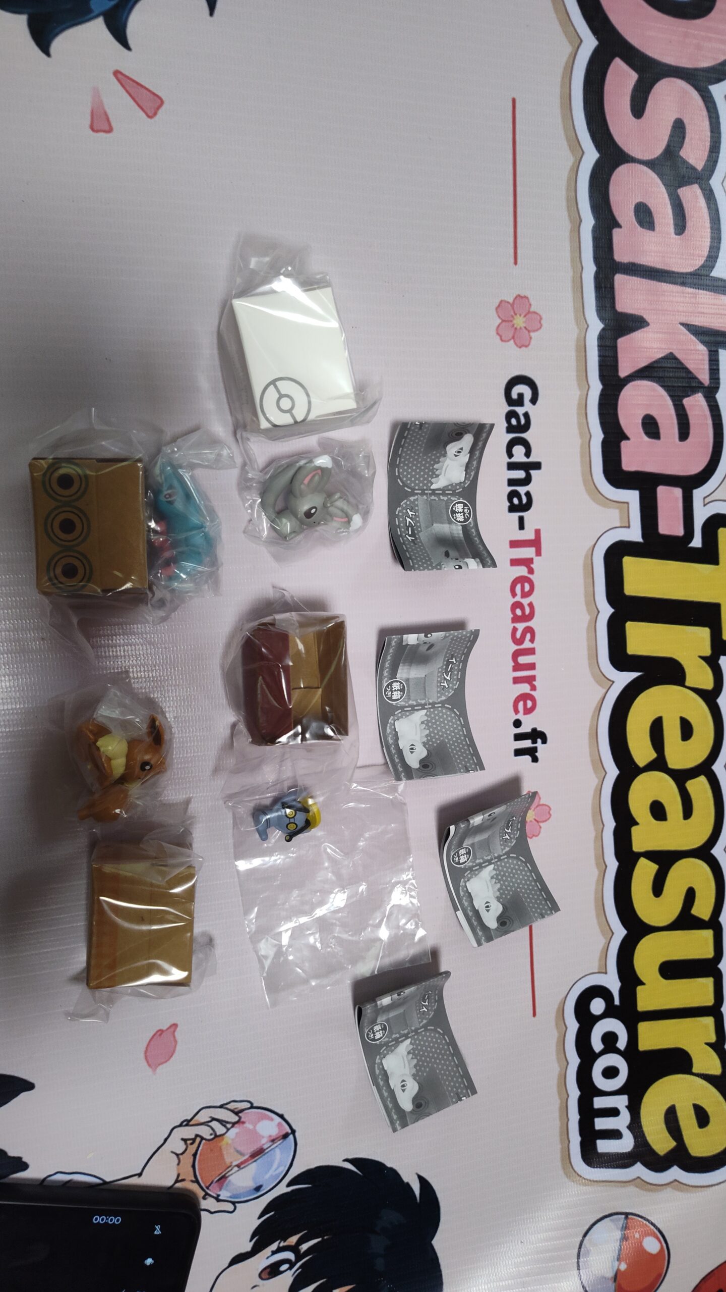 Pokémon Mitsuketa Mascot – Full Set 4/4 – Gashapon Japon Takara Tomy – Image 2