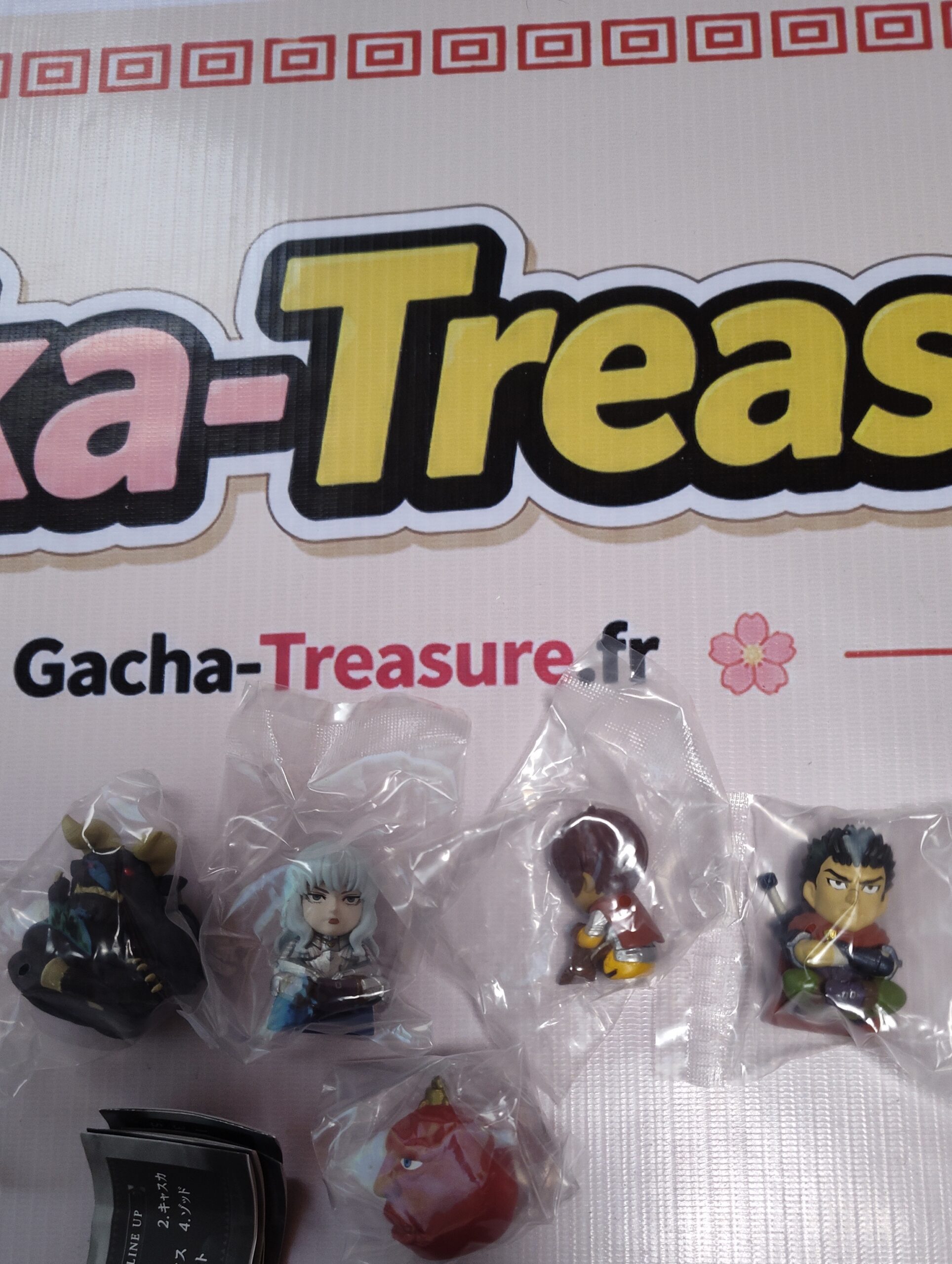 Berserk Machibouke Golden Age Arc – Full Set 5 Figurines Bandai Gashapon Japon – Image 2