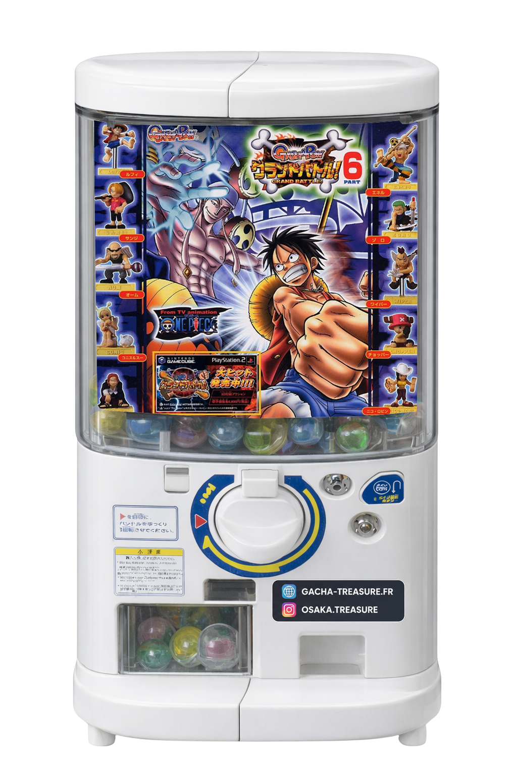 One Piece Grand Battle Part 6 – Full Set de 10 Figurines Bandai Gashapon Japon