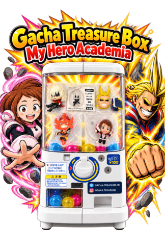 Gacha Treasure Box – My Hero Academia – 4 figurines – Frais de port offert
