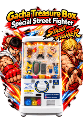 Gacha Treasure Box – Street Fighter – 5 figurines – Frais de port offert